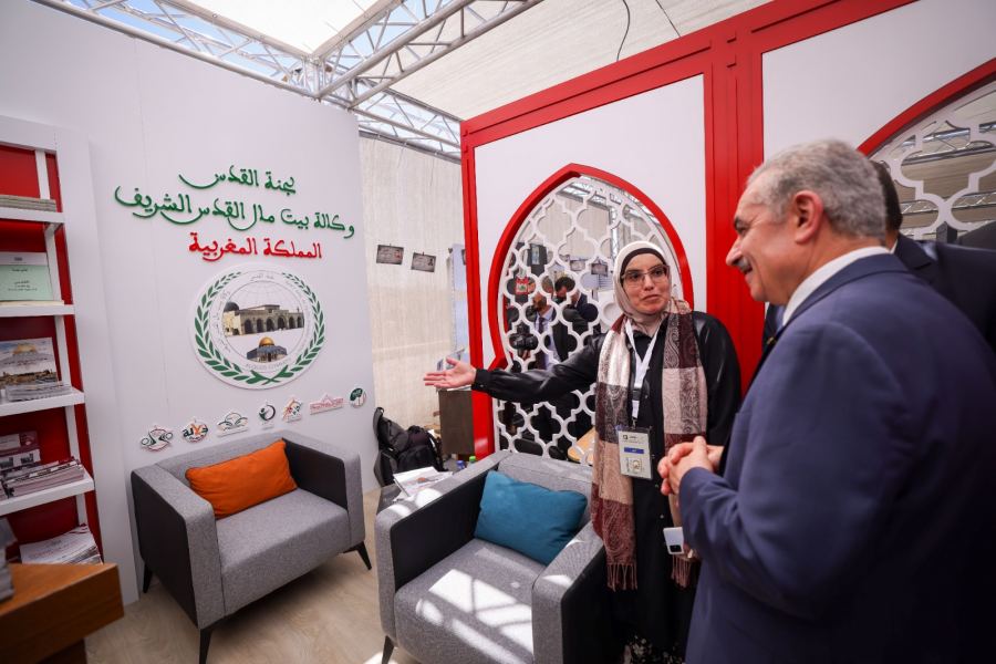 مشاركة نوعية لوكالة بيت القدس الشريف في معرض فلسطين الدولي للكتاب 2023